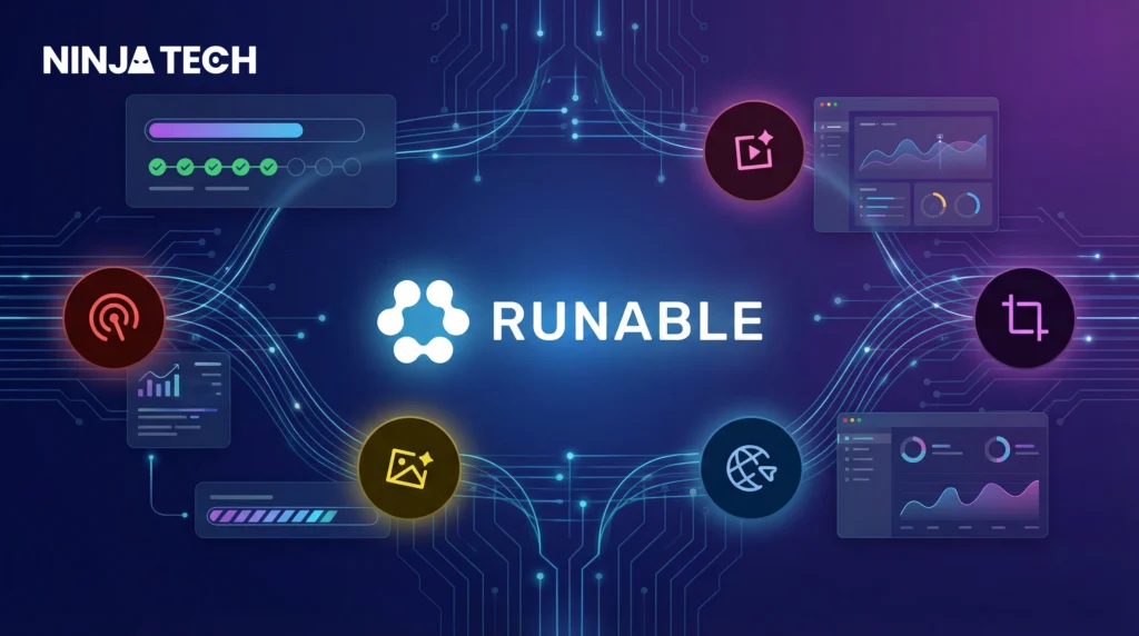 Runable AI review - all-in-one content creation tool for websites presentations videos and reports